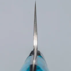 Takeshi Saji R2 Damast Turquiose Santoku 18 cm