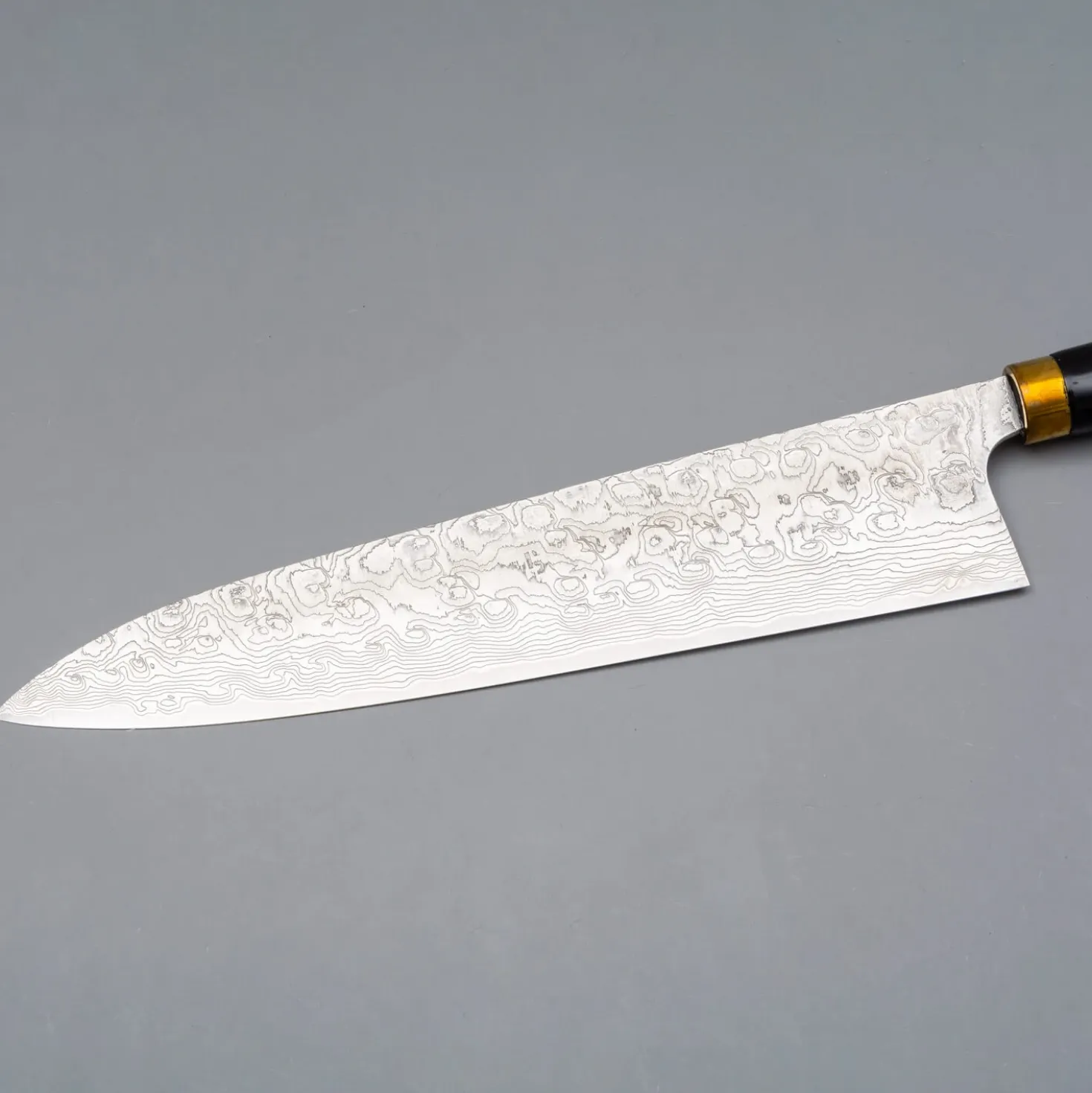 Takeshi Saji R2 Fujin Raiijin Makie Tsuchime Gyuto 24 cm