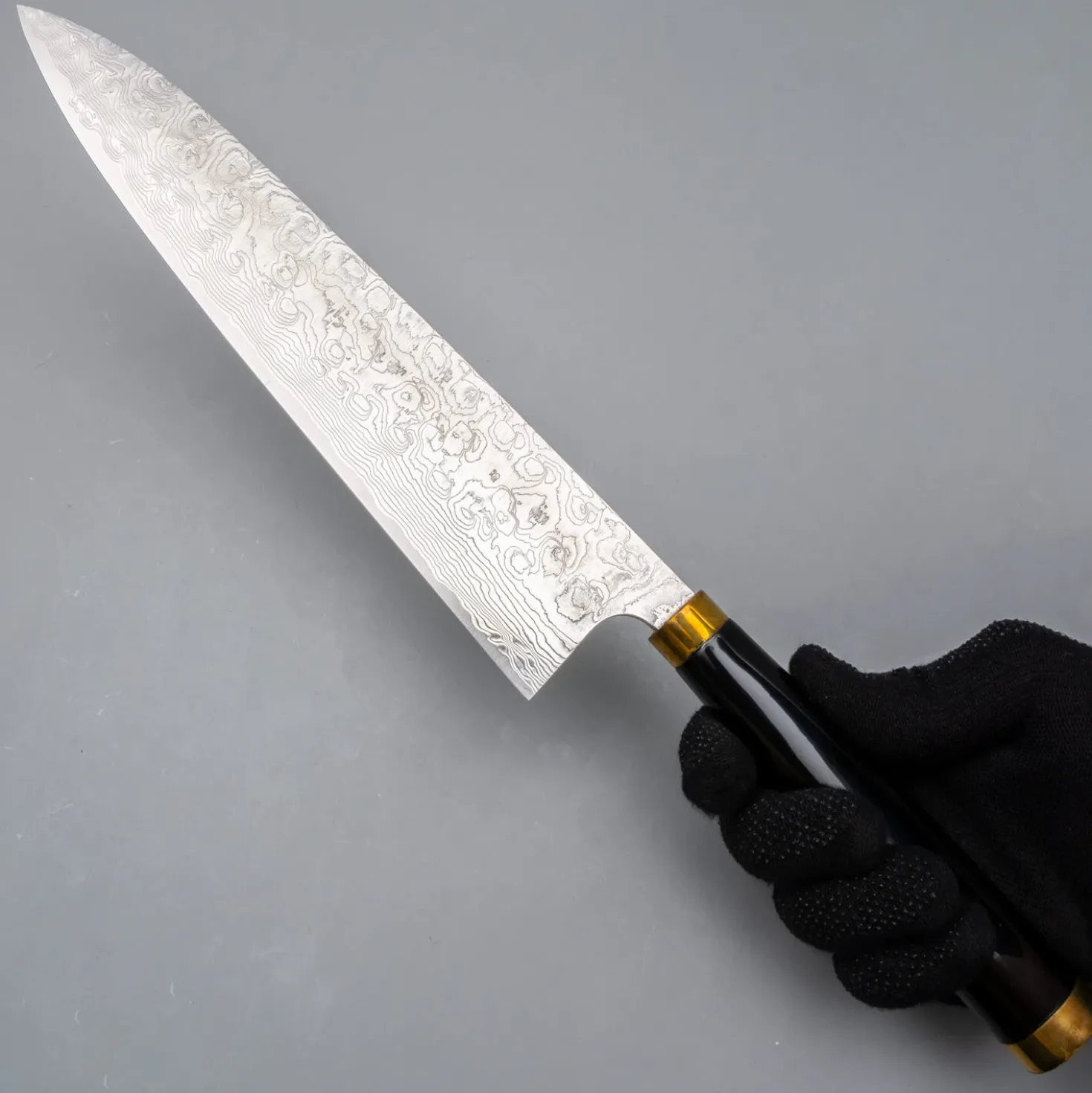 Takeshi Saji R2 Fujin Raiijin Makie Tsuchime Gyuto 24 cm