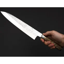 Takeshi Saji R2 Tsuchime Gyuto 24 cm