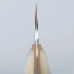 Takeshi Saji SG2 Diamond Damast Staghorn Bunka 18 cm