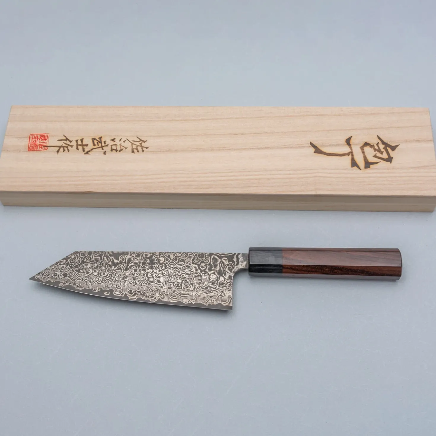 Takeshi Saji SG2 Nickel Damast Bunka 17.5 cm