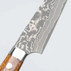 Takeshi Saji SG2 Nickel Damast Ironwood Petty 13.5 cm
