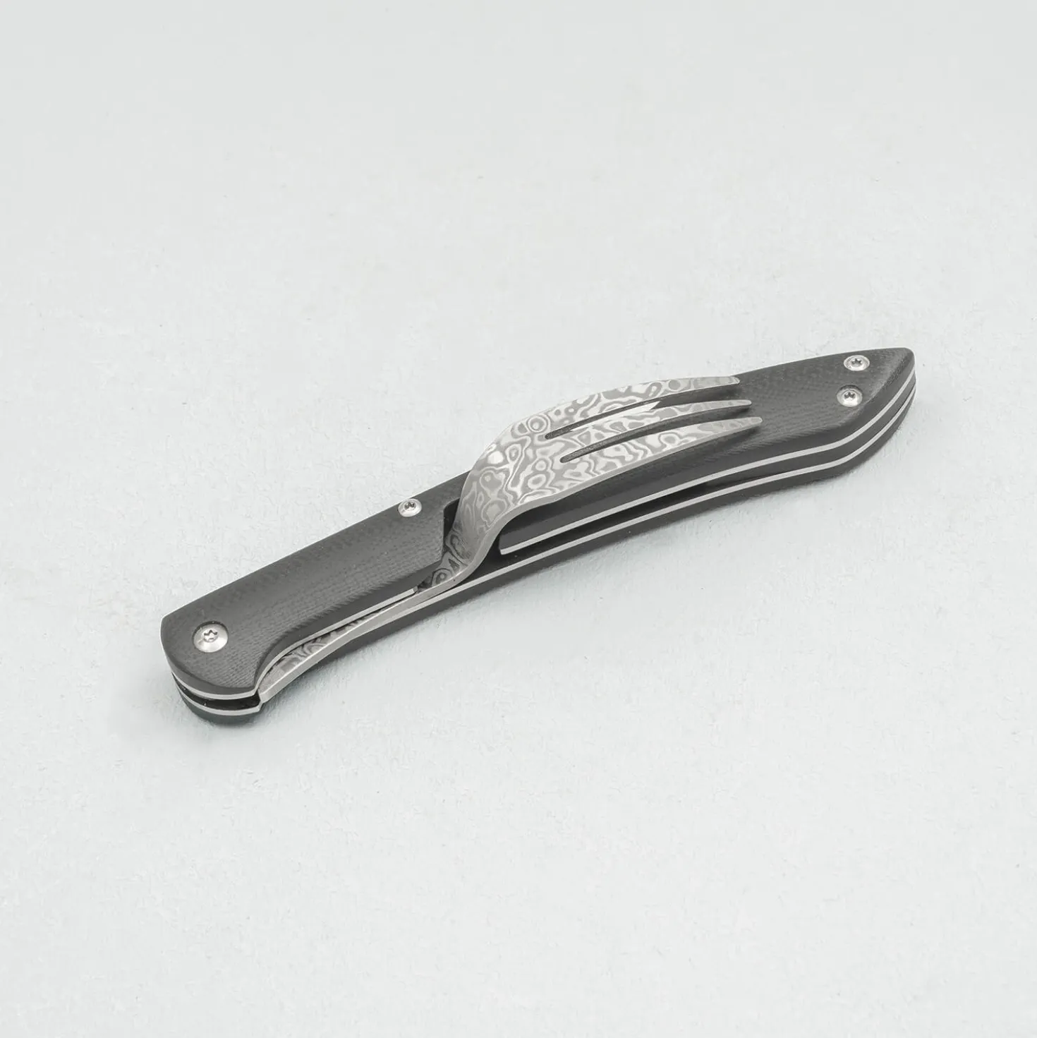 Takeshi Saji SG2 Nickel Damast Black Vork 10 cm