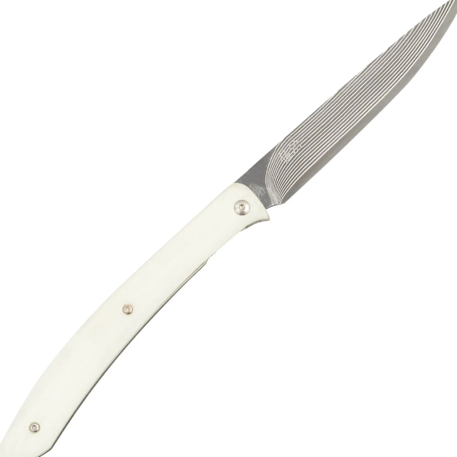Takeshi Saji SG2 Nickel Damast White Steak knife 10 cm
