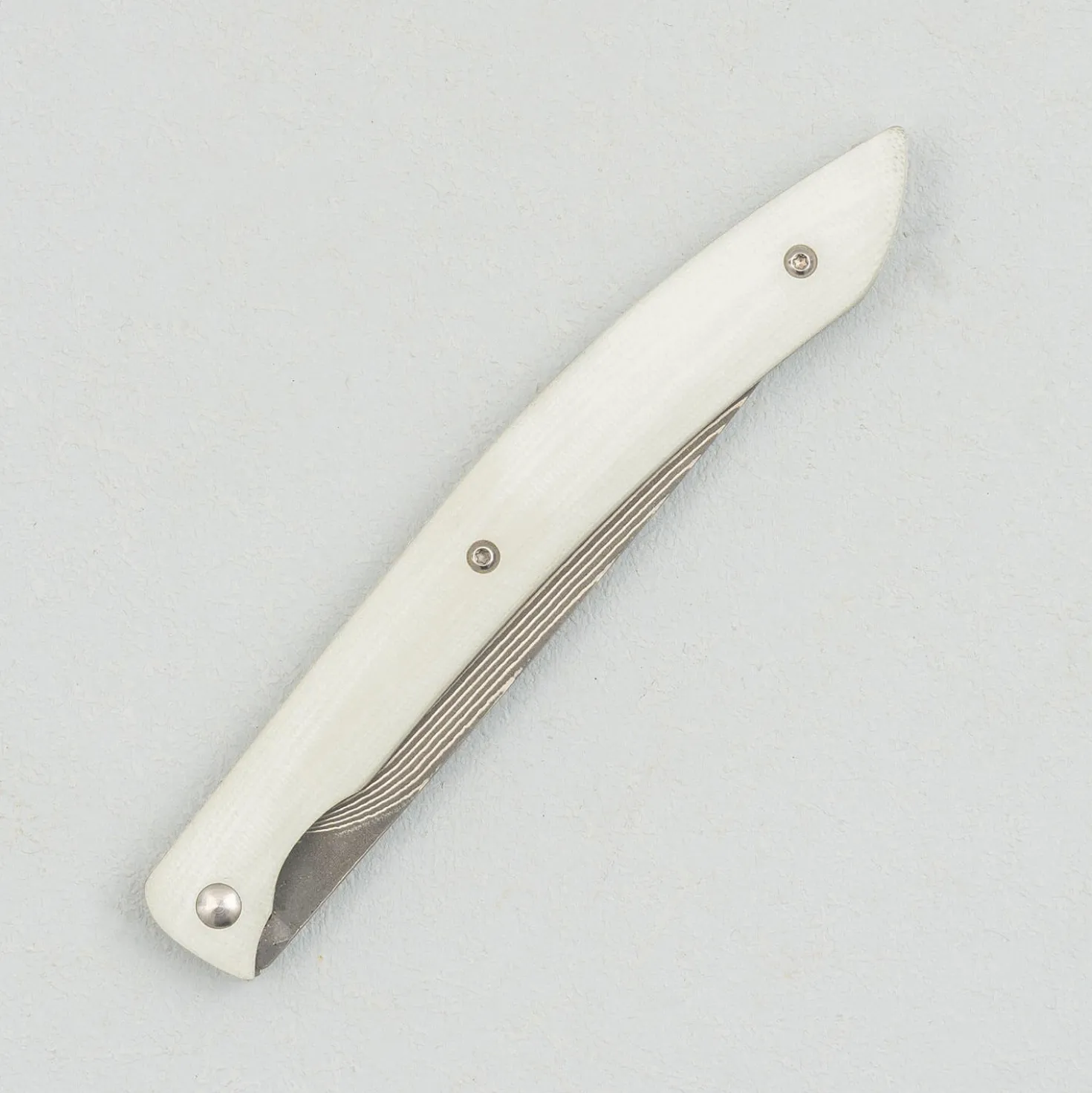 Takeshi Saji SG2 Nickel Damast White Steak knife 10 cm