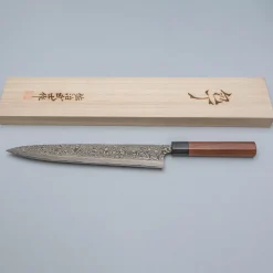 Takeshi Saji SG2 Nickel Damast Sujihiki 27 cm