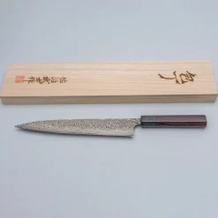 Takeshi Saji SG2 Nickel Damast Sujihiki 24 cm