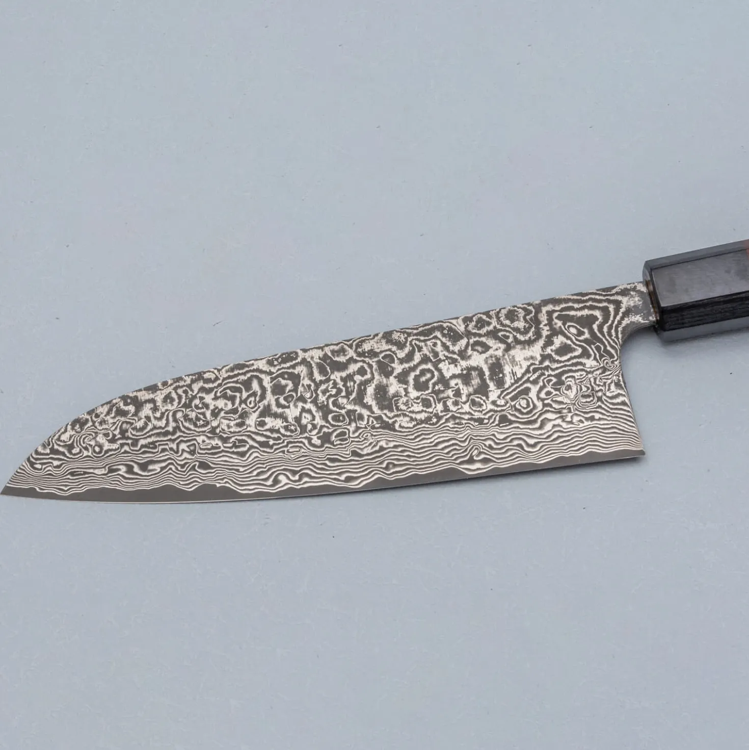 Takeshi Saji SG2 Nickel Damast Santoku 18 cm