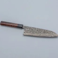 Takeshi Saji SG2 Nickel Damast Santoku 18 cm