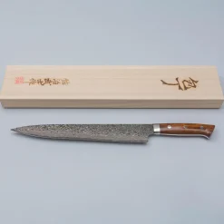 Takeshi Saji SG2 Nickel Damast Ironwood Sujihiki 27 cm