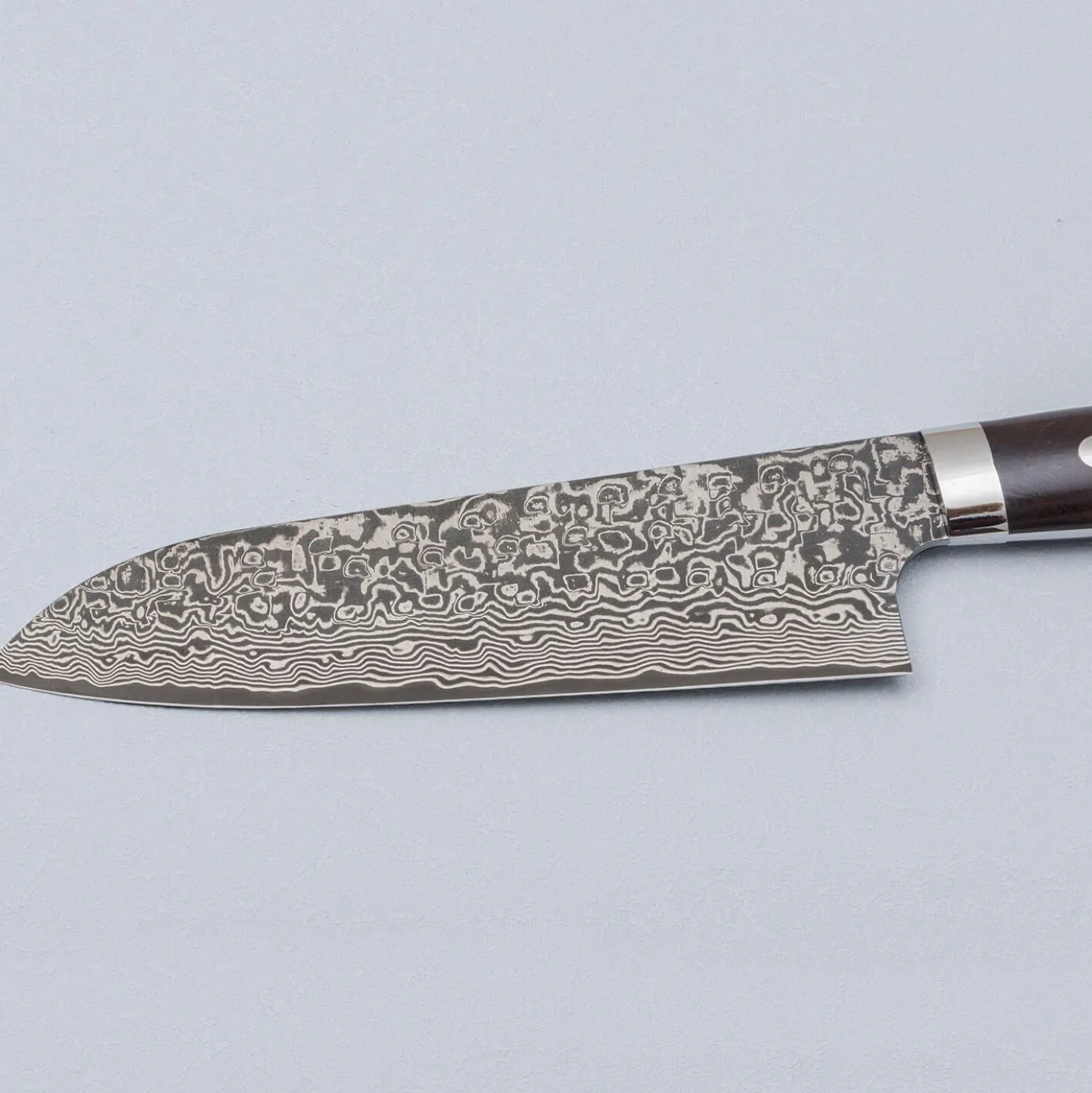 Takeshi Saji SG2 Nickel Damast Ironwood Santoku 18 cm