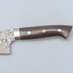 Takeshi Saji SG2 Nickel Damast Ironwood Santoku 18 cm