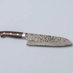 Takeshi Saji SG2 Nickel Damast Ironwood Santoku 18 cm