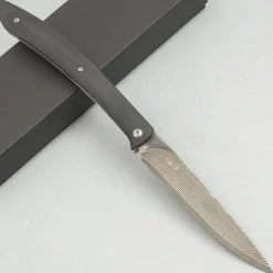 Takeshi Saji SG2 Nickel Damast Black Steak knife 10 cm