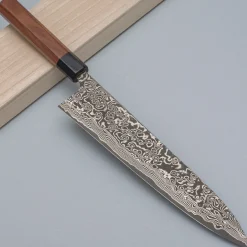 Takeshi Saji SG2 Nickel Damast Gyuto 24 cm