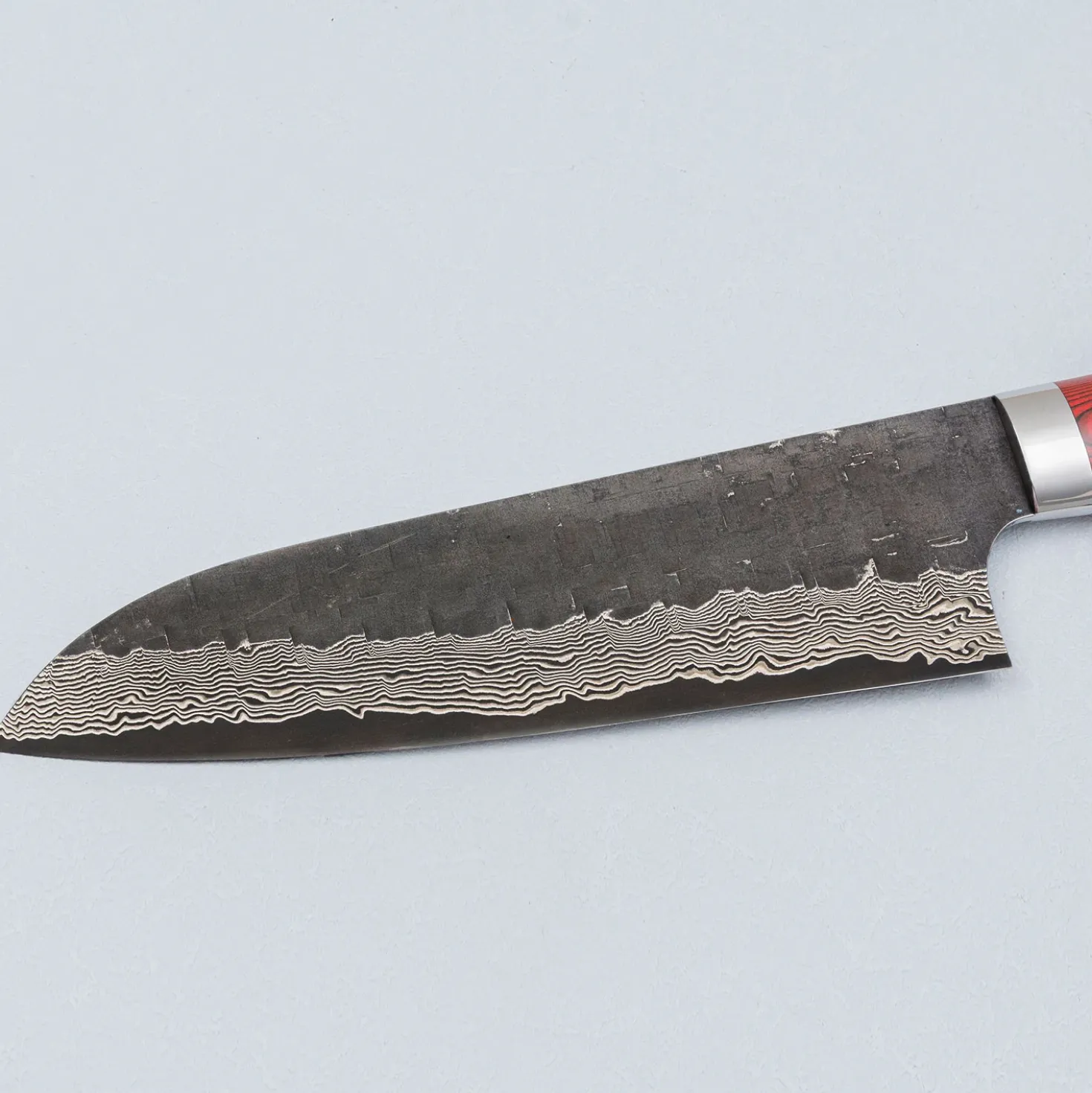 Takeshi Saji VG10 Cross Tsuchime Kurouchi Bunka 17 cm