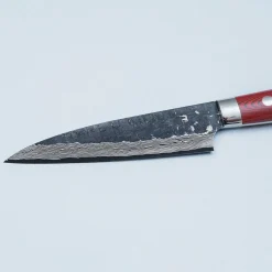 Takeshi Saji VG10 Cross Tsuchime Kurouchi Petty 13 cm