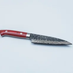 Takeshi Saji VG10 Cross Tsuchime Kurouchi Petty 13 cm