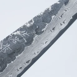 Takeshi Saji VG10 Cross Tsuchime Kurouchi Pinecone Petty 9 cm