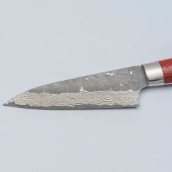 Takeshi Saji VG10 Cross Tsuchime Kurouchi Bunka 17 cm