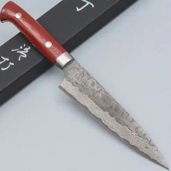 Takeshi Saji VG10 Cross Tsuchime Kurouchi Bunka 17 cm