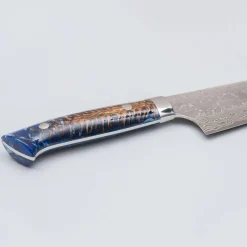 Takeshi Saji VG10 Cross Tsuchime Kurouchi Pinecone Gyuto 21 cm