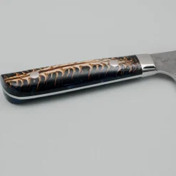Takeshi Saji VG10 Cross Tsuchime Kurouchi Pinecone Sujihiki 27 cm