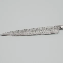 Takeshi Saji VG10 Cross Tsuchime Kurouchi Pinecone Sujihiki 27 cm