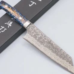 Takeshi Saji VG10 Cross Tsuchime Kurouchi Pinecone Bunka 18 cm