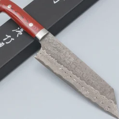 Takeshi Saji VG10 Cross Tsuchime Kurouchi Bunka 17 cm
