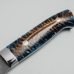 Takeshi Saji VG10 Cross Tsuchime Kurouchi Pinecone Gyuto 27 cm