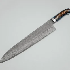Takeshi Saji VG10 Cross Tsuchime Kurouchi Pinecone Gyuto 27 cm