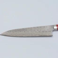 Takeshi Saji VG10 Cross Tsuchime Kurouchi Gyuto 21 cm