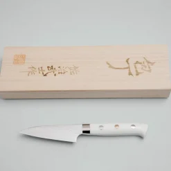 Takeshi Saji VG10 Diamond Finish Corian Petty 9 cm