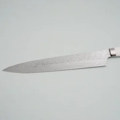 Takeshi Saji VG10 Diamond Finish Corian Sujihiki 27 cm