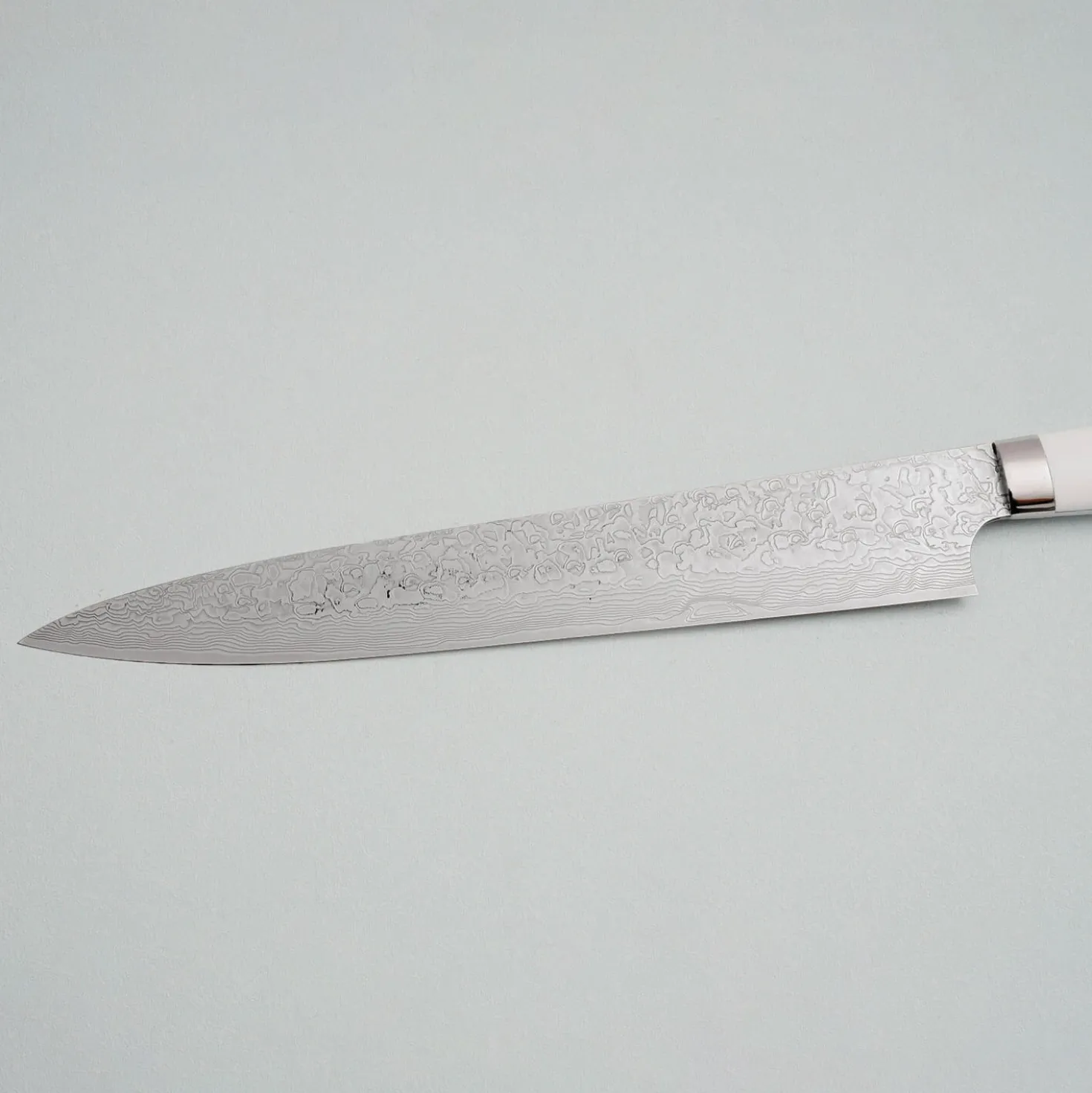 Takeshi Saji VG10 Diamond Finish Corian Sujihiki 27 cm