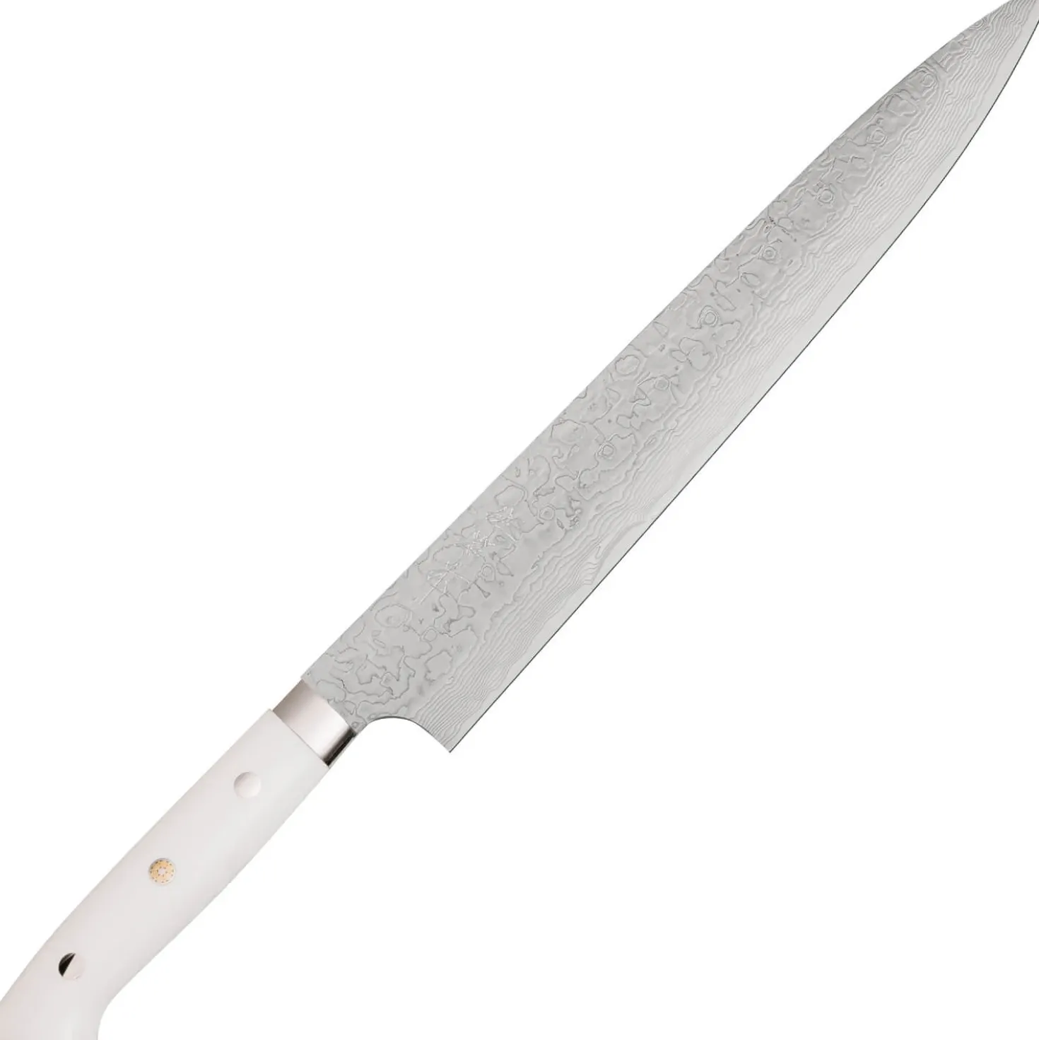 Takeshi Saji VG10 Diamond Finish Corian Sujihiki 27 cm