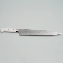 Takeshi Saji VG10 Diamond Finish Corian Sujihiki 27 cm