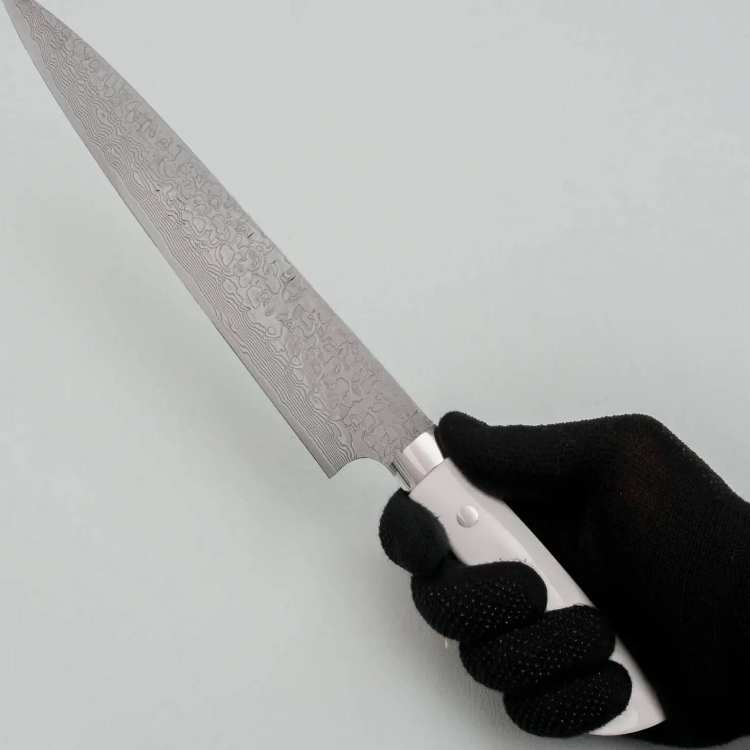 Takeshi Saji VG10 Diamond Finish Corian Sujihiki 24 cm