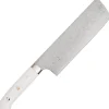 Takeshi Saji VG10 Diamond Finish Corian Nakiri 17 cm