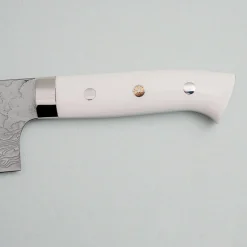 Takeshi Saji VG10 Diamond Finish Corian Nakiri 17 cm