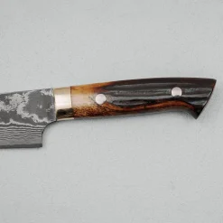 Takeshi Saji VG10 Nickel Damast Staghorn Petty 15 cm