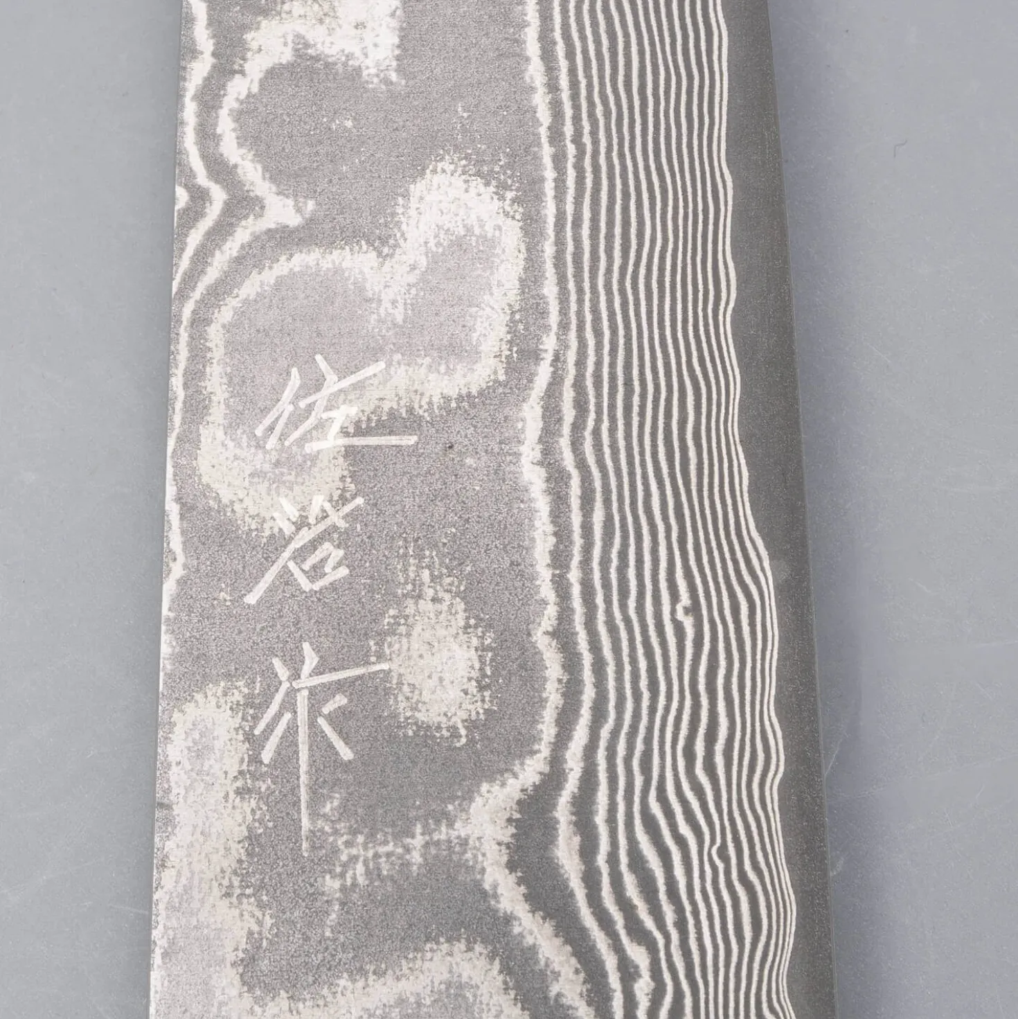 Takeshi Saji VG10 Nickel Damast Staghorn Santoku 18 cm