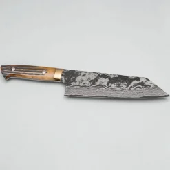 Takeshi Saji VG10 Nickel Damast Staghorn Bunka 17 cm