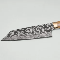 Takeshi Saji VG10 Nickel Damast Staghorn Bunka 17 cm