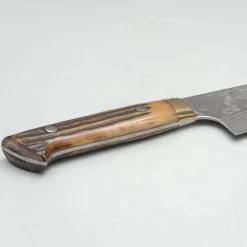 Takeshi Saji VG10 Nickel Damast Staghorn Bunka 17 cm