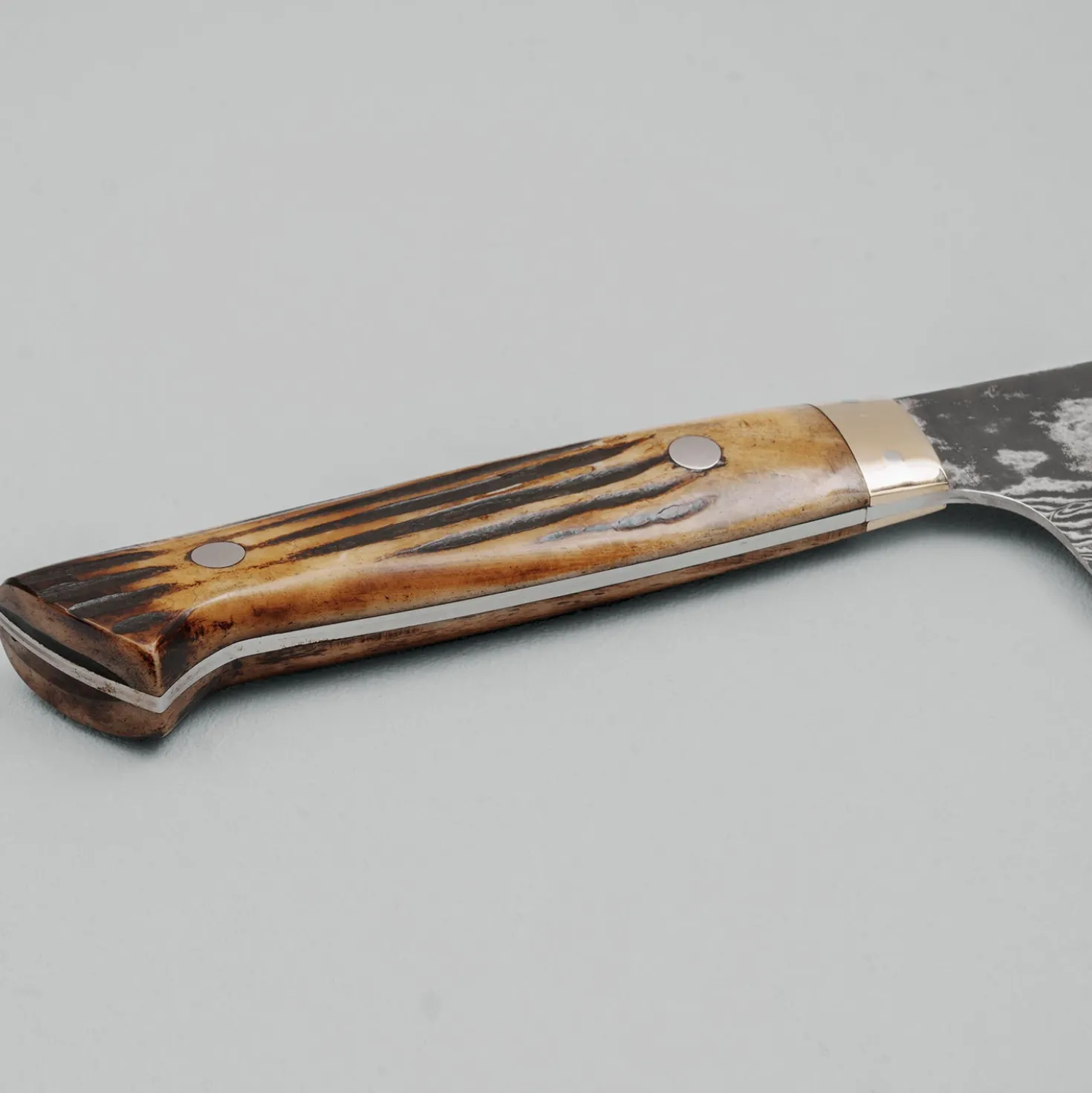 Takeshi Saji VG10 Nickel Damast Staghorn Gyuto 24 cm