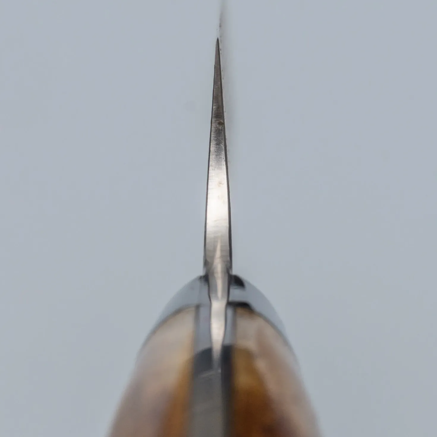 Takeshi Saji VG10 Rainbow Etched Cowhorn Petty 13 cm
