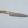 Takeshi Saji VG10 Rainbow Etched Cowhorn Nakiri 16.5 cm